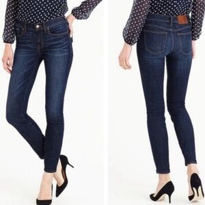 J. Crew Toothpick Skinny Jeans 32 Dark‎ Wash Classic F5330